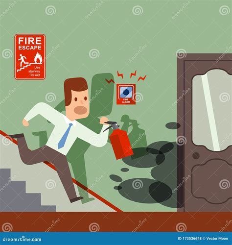 Emergency Situations Cartoon stock illustrations.